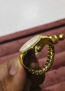 Vintage Finger Watch Ring