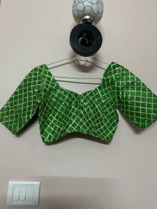 jaipuri green lehnga