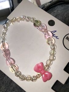 Beaded Bow Bracelet