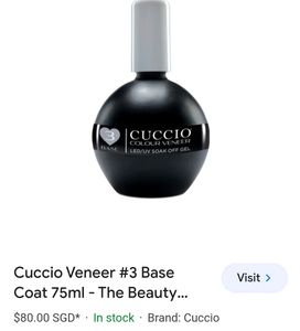 Cuccio Top Coat No. 3