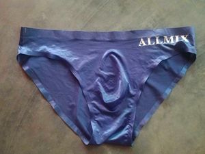 Allmix Blue Seamless Pouch Briefs
