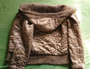 Beige Quilted Jacket
