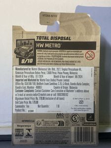 Hot Wheels Recycling Truck