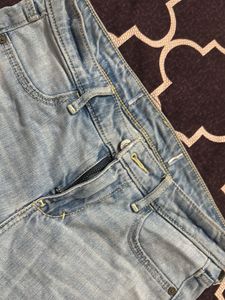 Blue Denim Shorts
