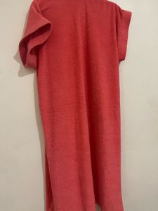 Coral Terry Robe