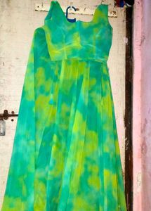 Tie-dye Lehenga Choli Set