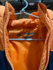 Stylish Orange &amp; Blue Jacket