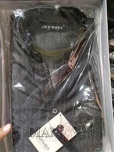 black ban colour shirt