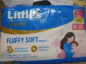 Baby Diaper M Size 32 Pant With Pencil Set