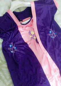 Pink &amp; Purple Nightgown Set