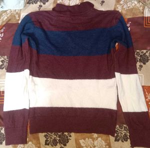 Striped Pullover Sweater