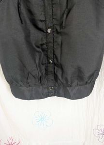 Elements Size 10 Black Hooded Dress