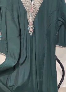 Beautiful Silk 2 Piece Set Embroidered