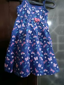 Kids Girls Middy Frock Of Babyhug For 3 To 5 Years Old Girl