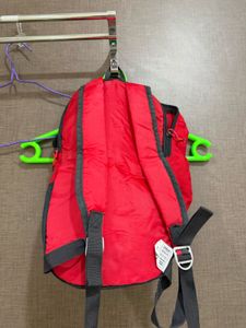 decathalon small Red Backpack