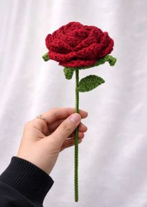 handmade Crochet rose bouquet
