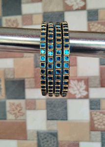 Brightening Blue Bangles