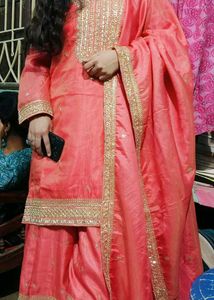 Party Wear Sharara Set/wedding Dress