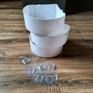 Brand New Set Of 3 Wall Mouny Corner Shelf