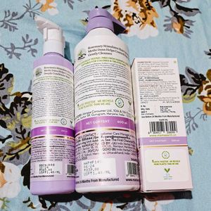 Mamaearth Rosemary Shampoo, Conditioner, Oil Combo