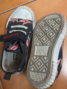 Cutewalk Velcro Black Shoes
