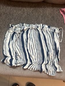 Striped Off-the-Shoulder Top