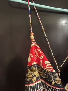 Colorful Print Maxi Dress