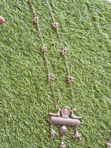 2 oxidise necklace set with earrings.