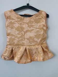 Cute Girl Peplum Kurti with Pant