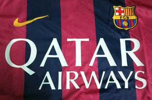 Fc Barcelona 2015 Home Retro jersey