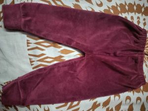 Cute Velvet Top Set