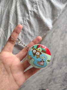 BT21 Round Tin Box Keychain
