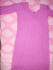 purple kurti