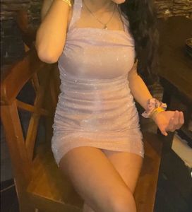 Pink Bodycon Mini Dress