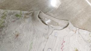 Vintage Embroidered Cardigan Sweater