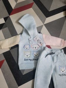 Winter Sweatshirt Pajamas Set
