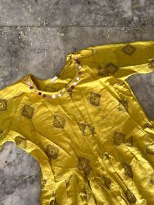 Ethnic Yellow Dress
