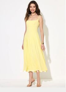 SAVANA Yellow Dress