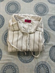 A cute white mini dress