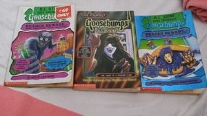 Goosebumps Books - Set of 3