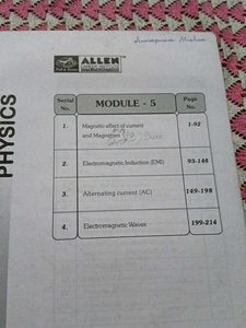 ALLEN Physics Pre-Medical Books(Set of 10)