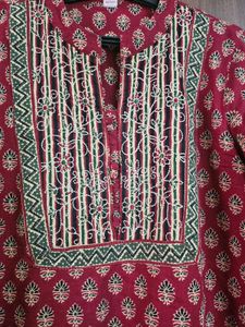 3 PC Cotton Kurta Set