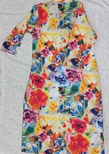 Colourful Floral Kurti