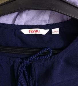 Central Mall Brand Dark Blue Top