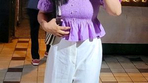 Lavender Crop Top