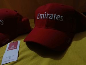 Brand New Red Emirates Cap | Premium Quality | Unu