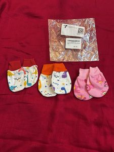 Baby Mittens (3 Pairs)