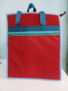 Red & Blue Tote Bag
