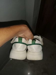 Stylish White CHUNKY STRAP Sneakers