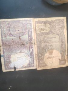 Rare One Rupee Notes Of 1981 And 1967